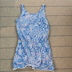 Lilly Pulitzer Blue Romper